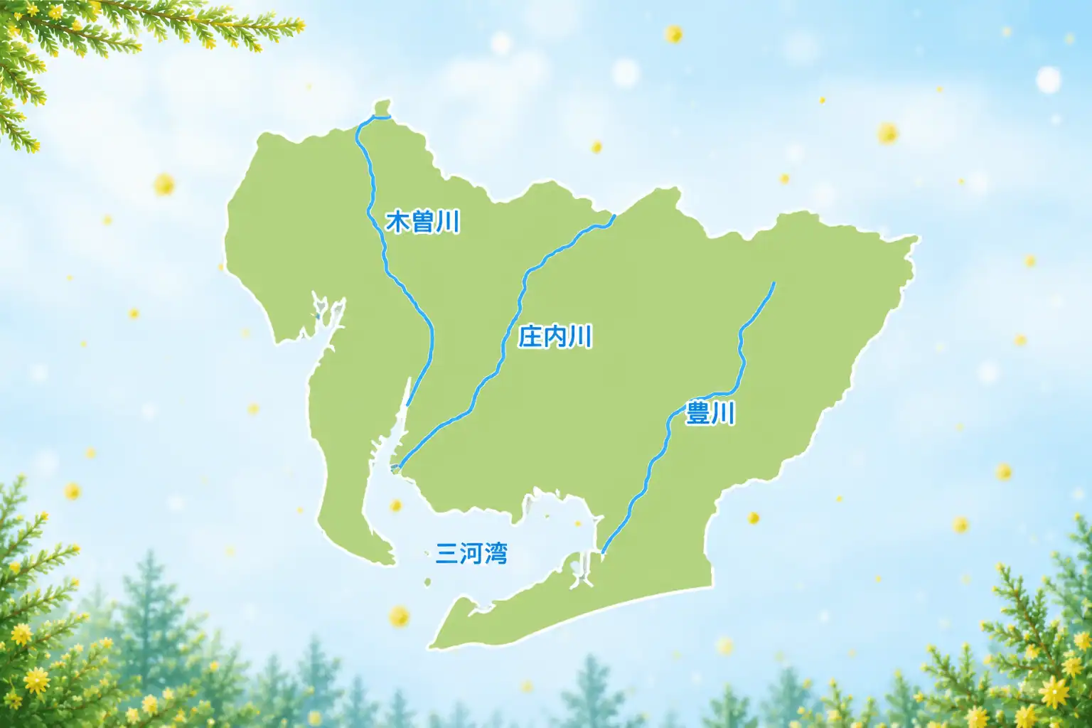 愛知県マップ