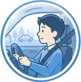 運転中イメージ