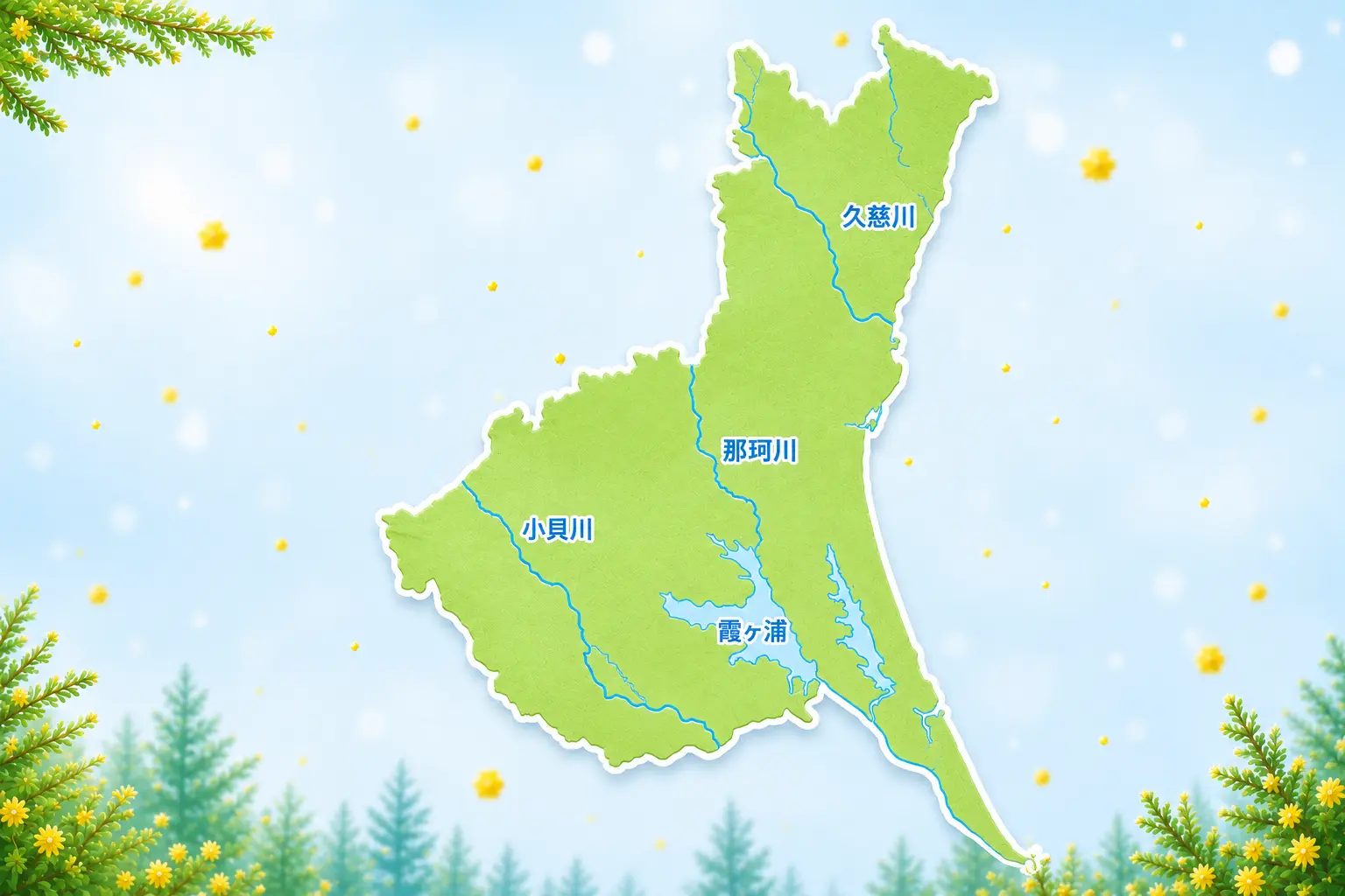 茨城県マップ