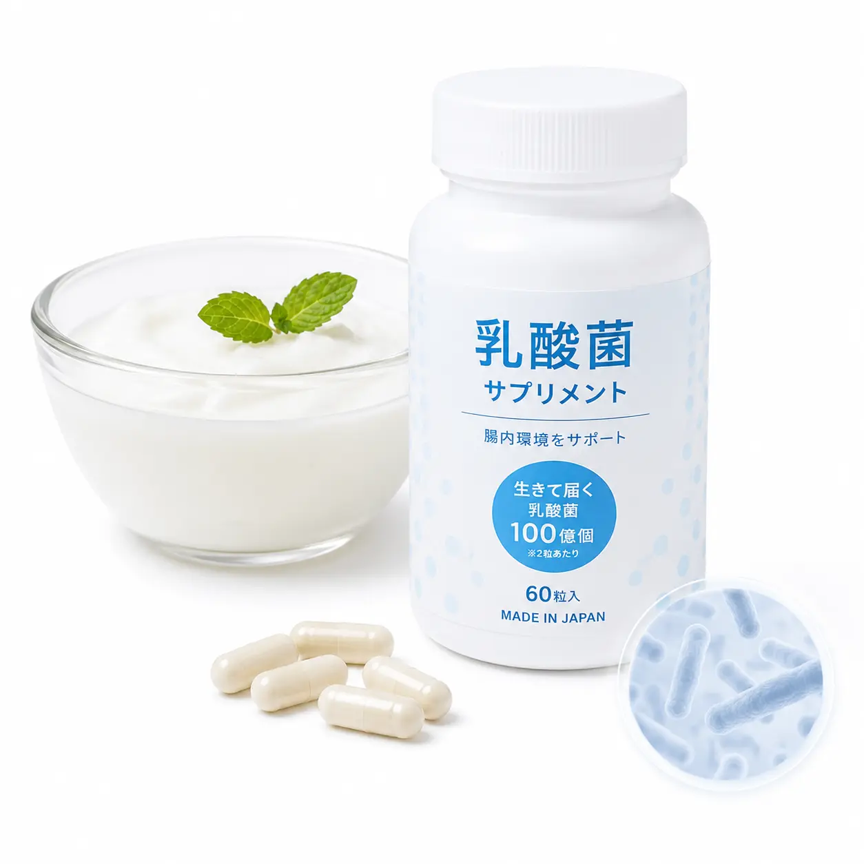 乳酸菌サプリのイメージ