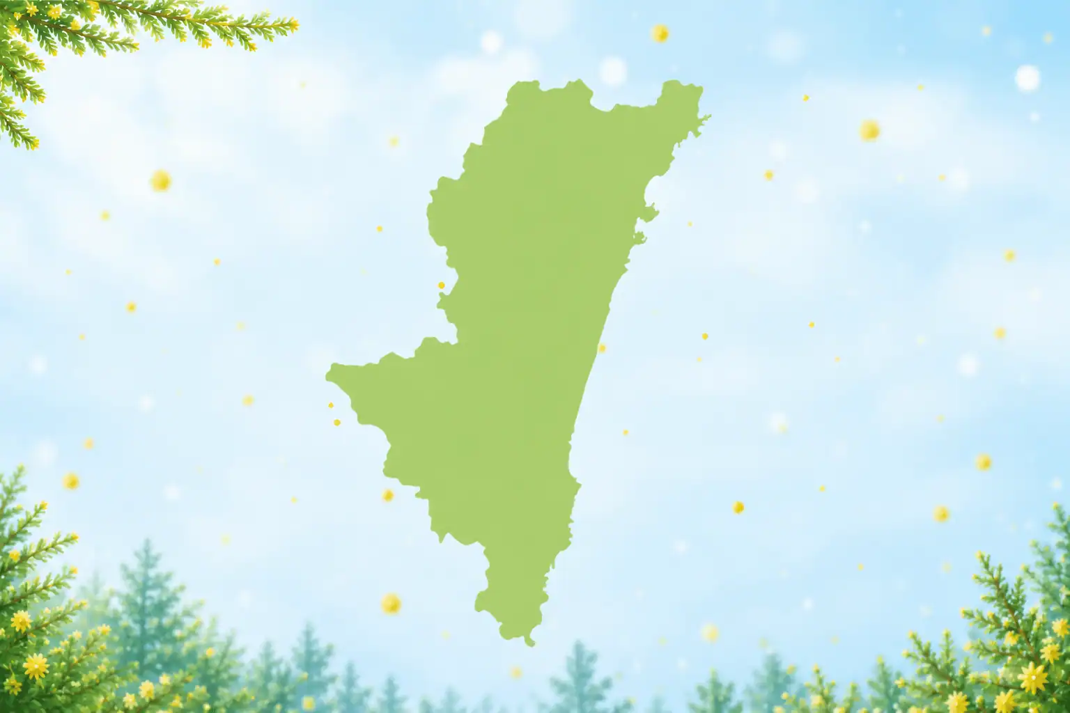 宮崎県マップ