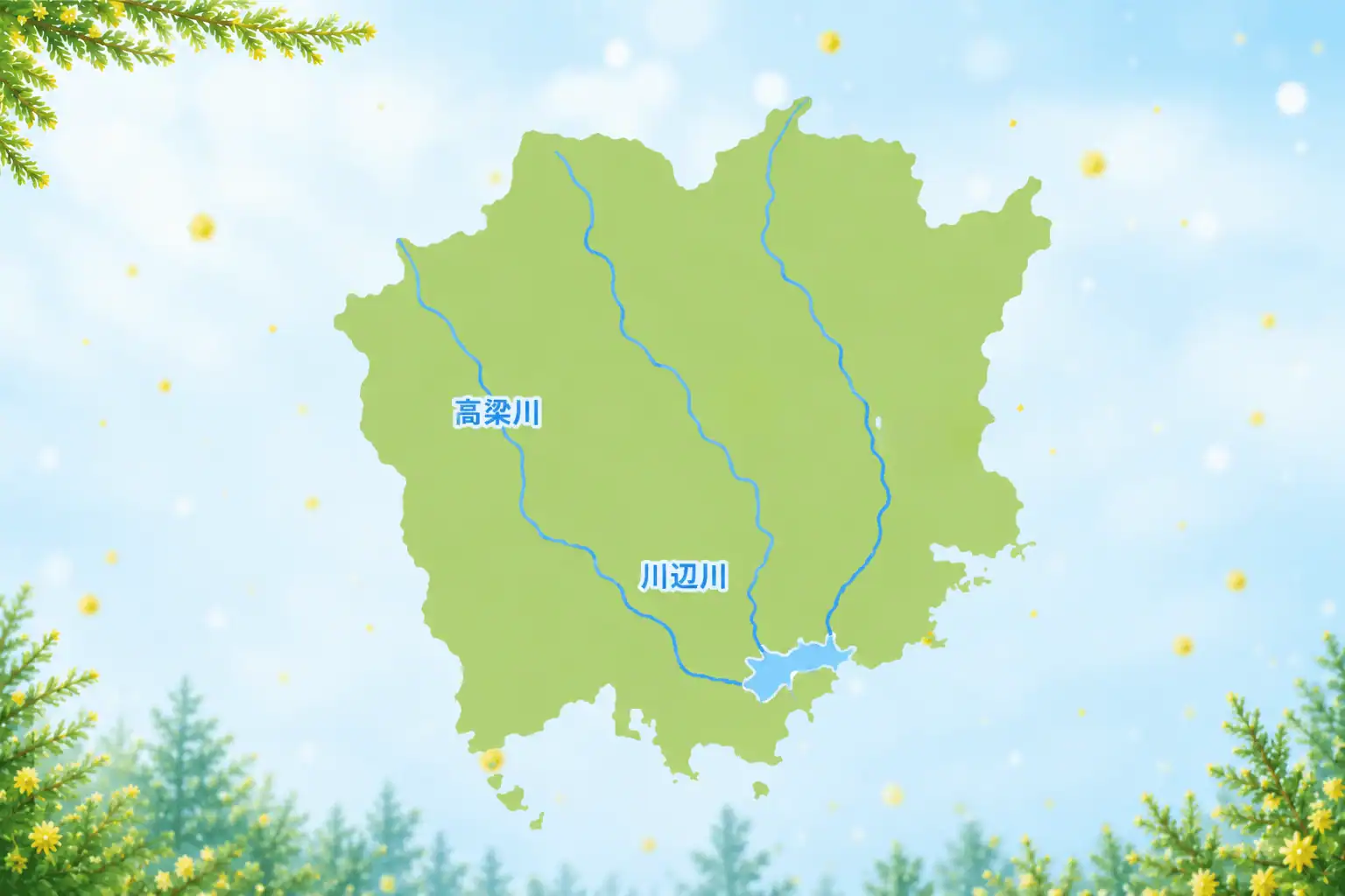 岡山県マップ