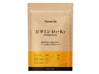 Nature In ビタミンD3 K2 90粒